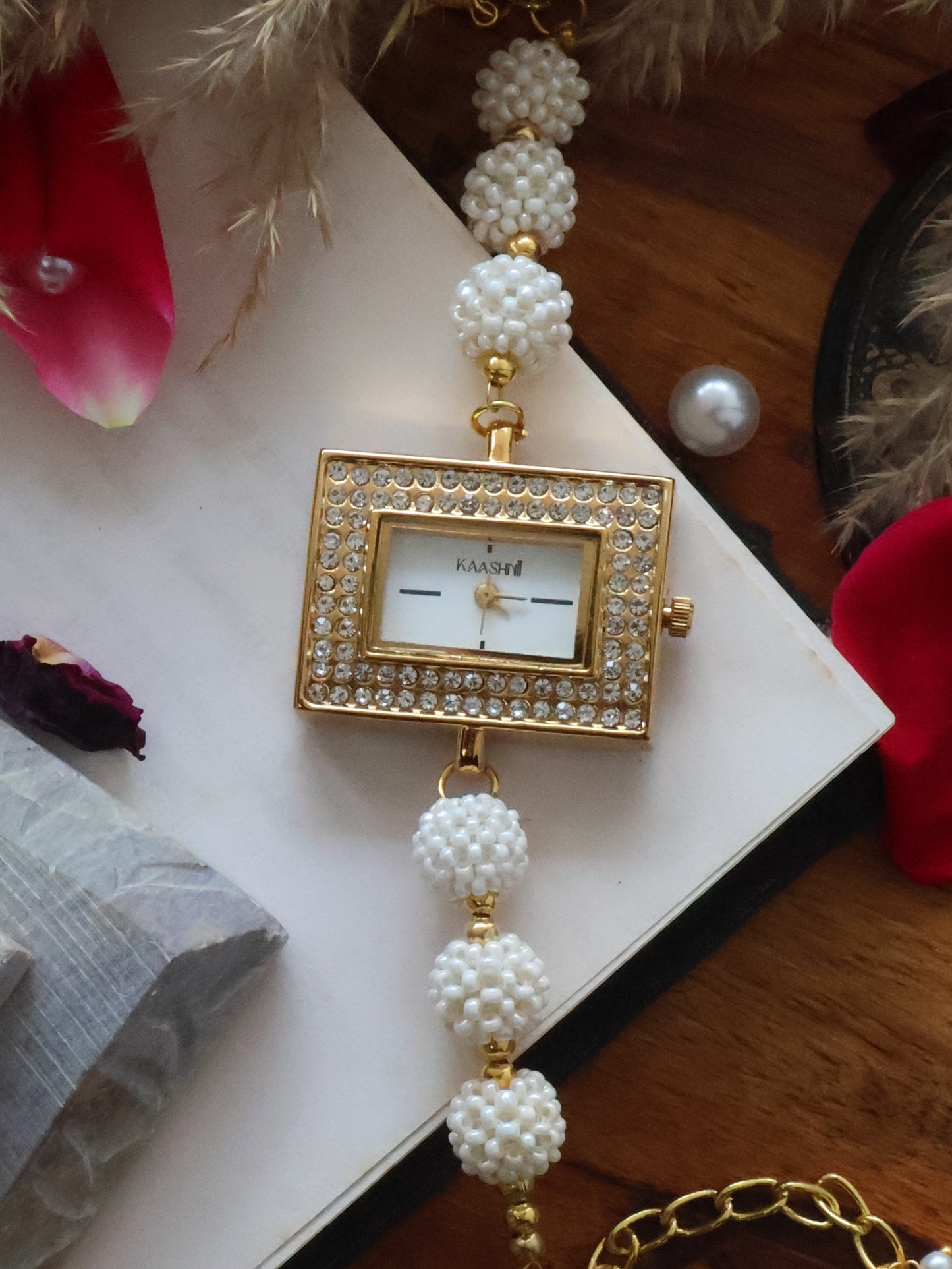Pearl Wrist Watch