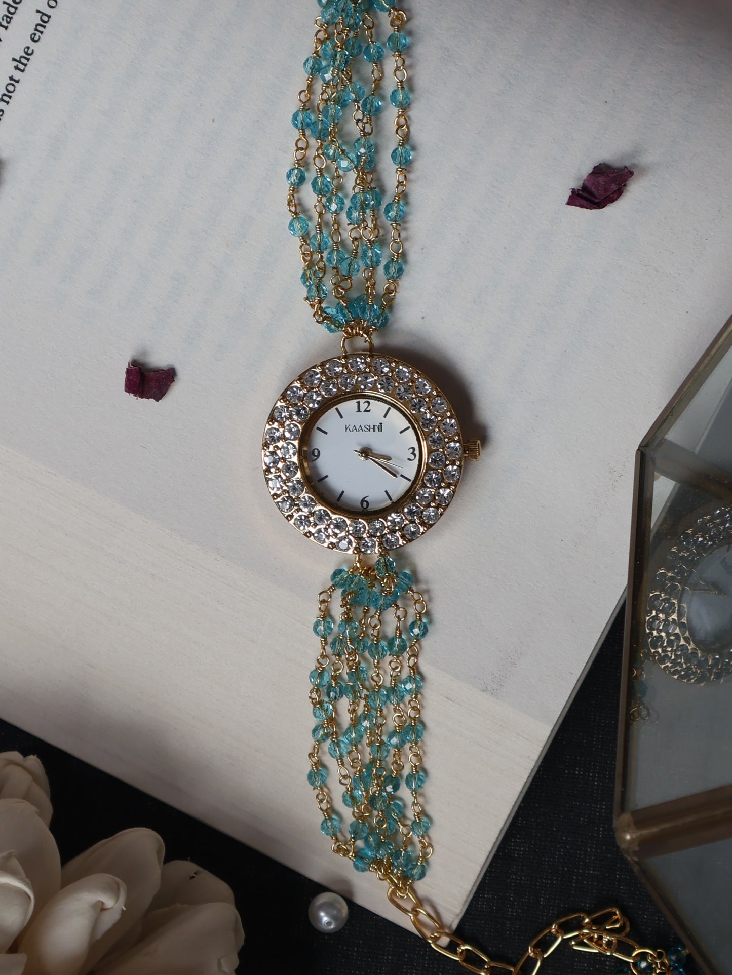 Nish Turquoise Wrist Watch