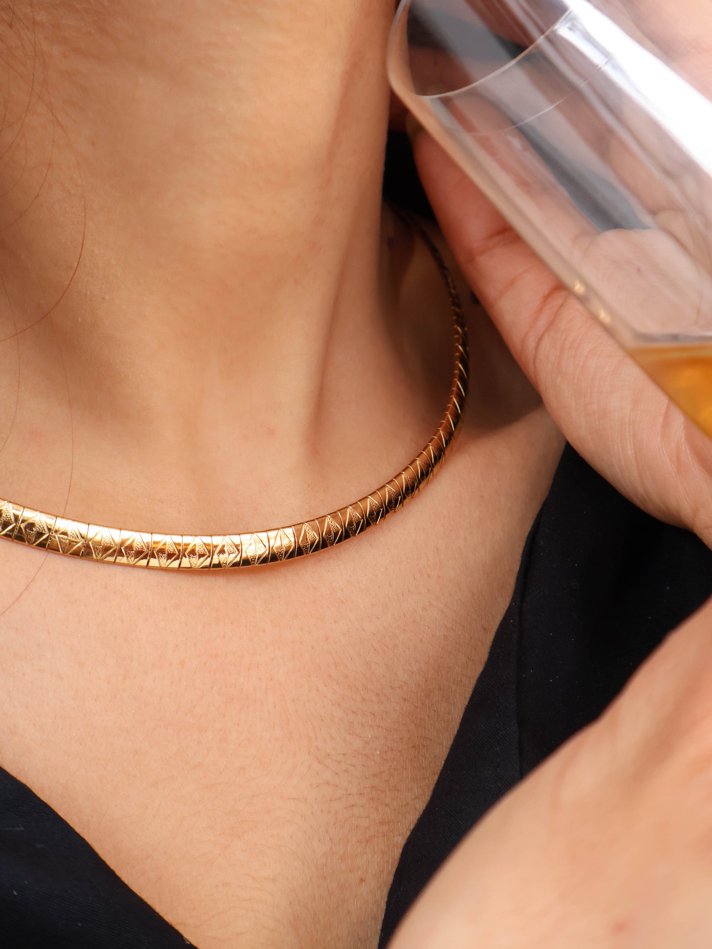 Zareen Gold Necklace