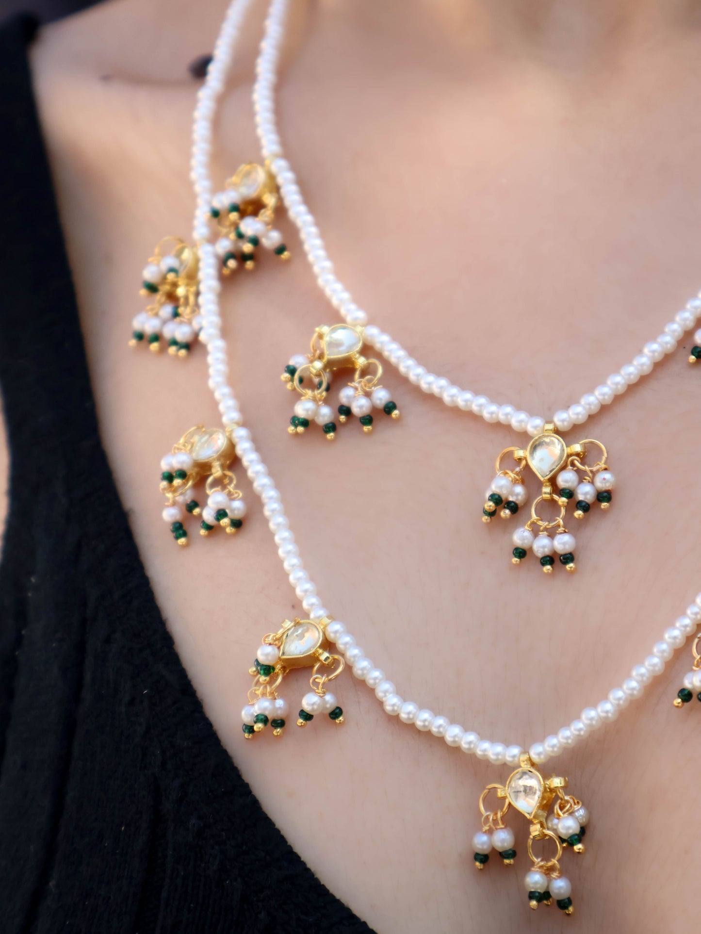 Elmira Layered Kundan Necklace