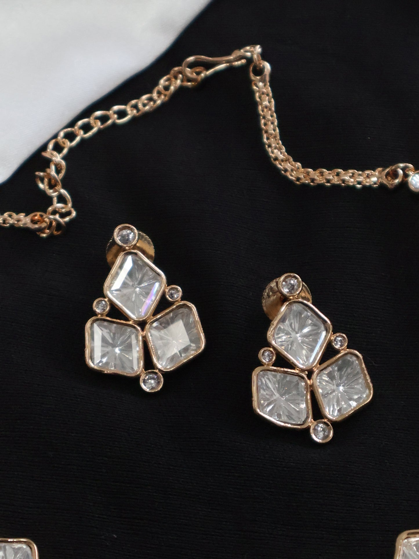 Misha Polki Necklace Set