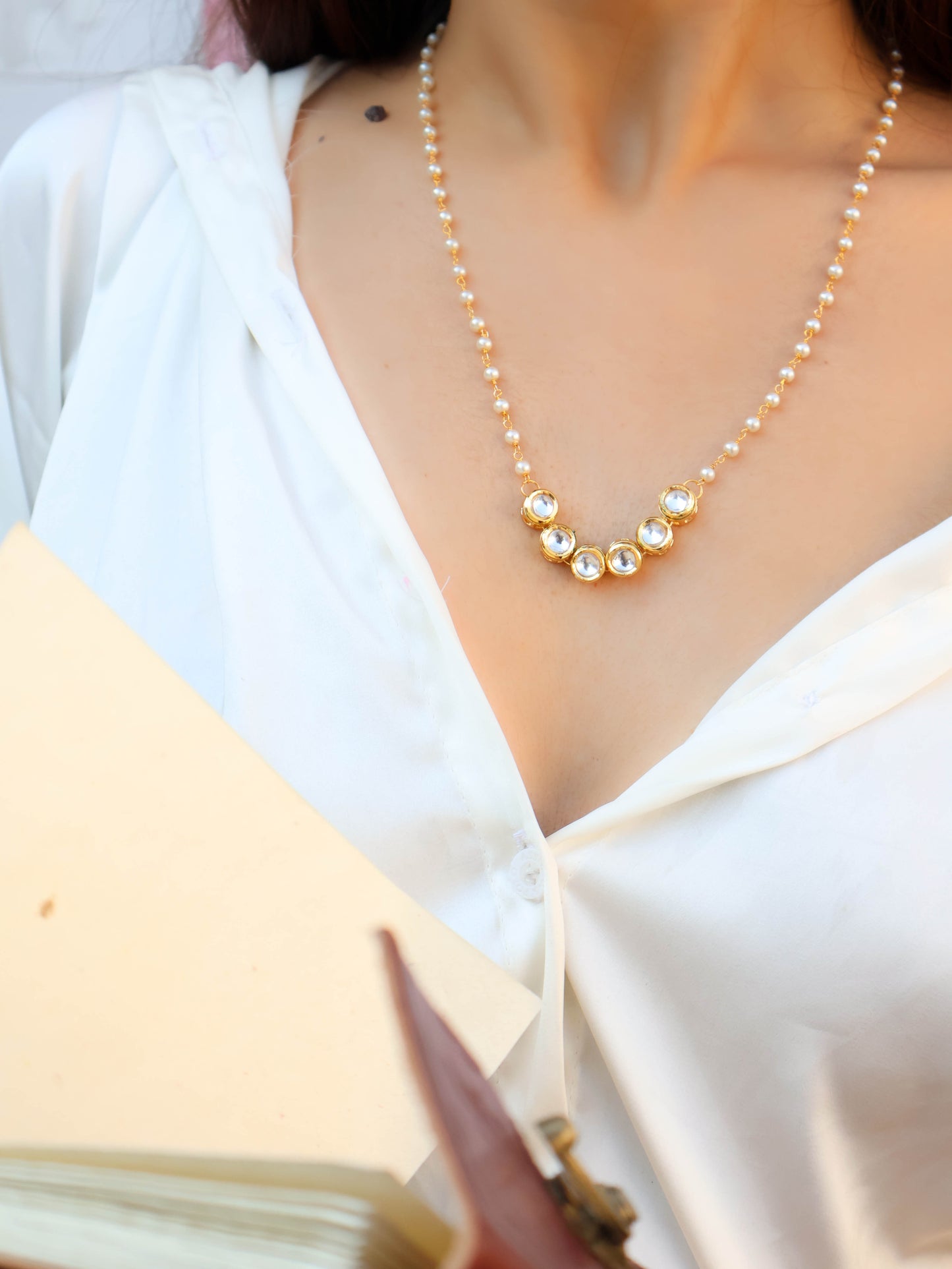 Aran Kundan Necklace