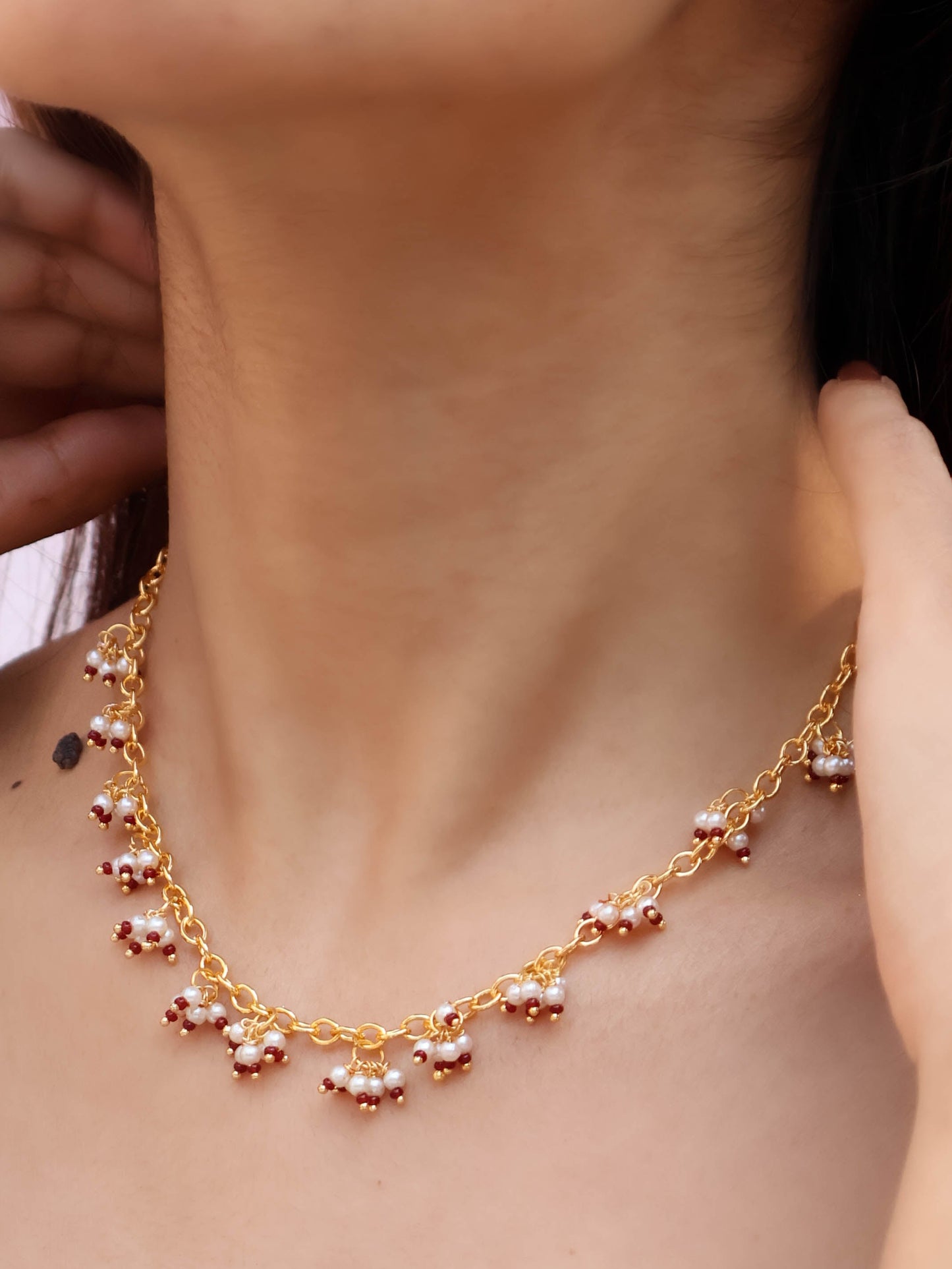 Fazira Red Necklace