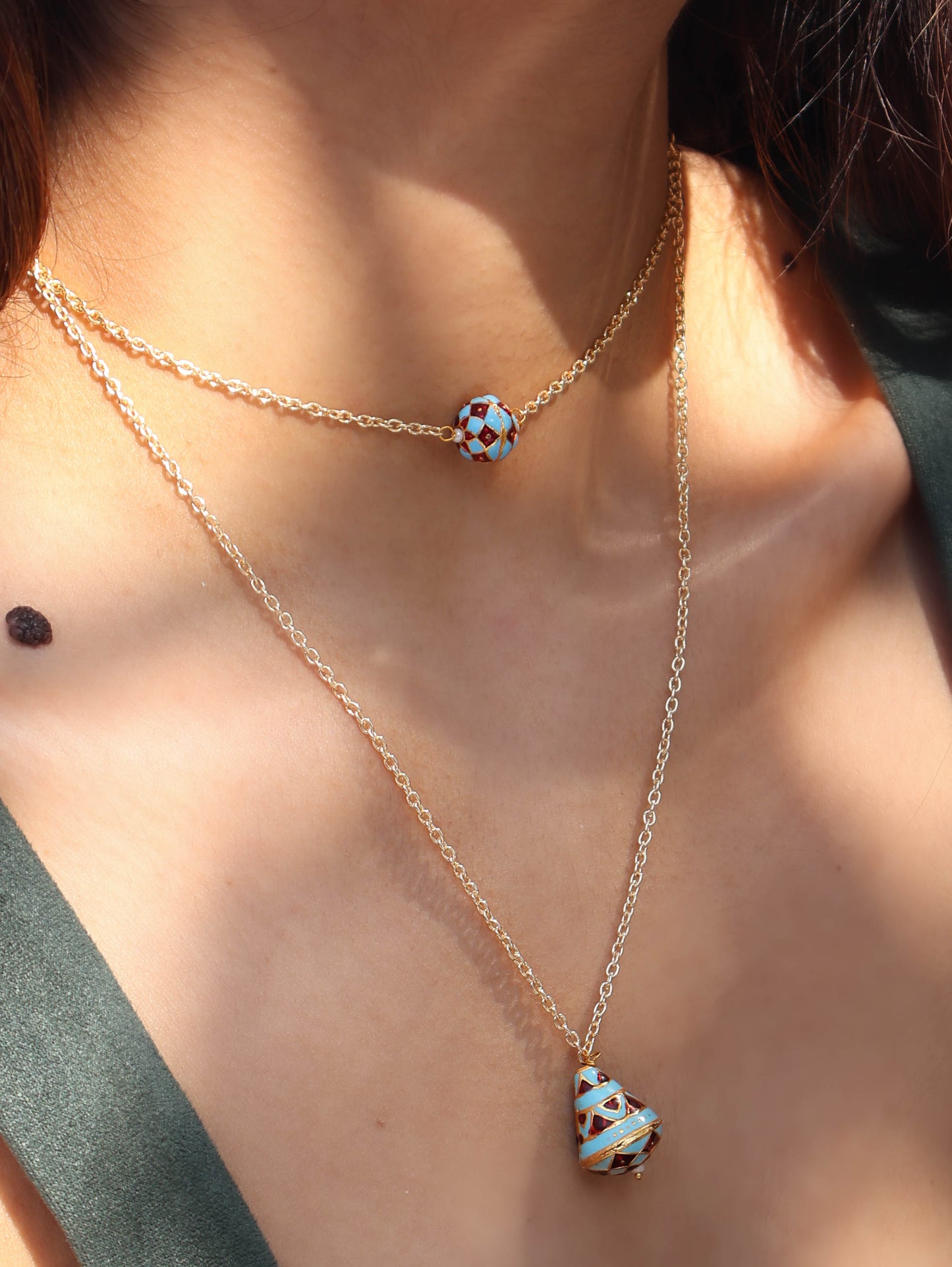 Ophelia Turquoise Pendant Necklace
