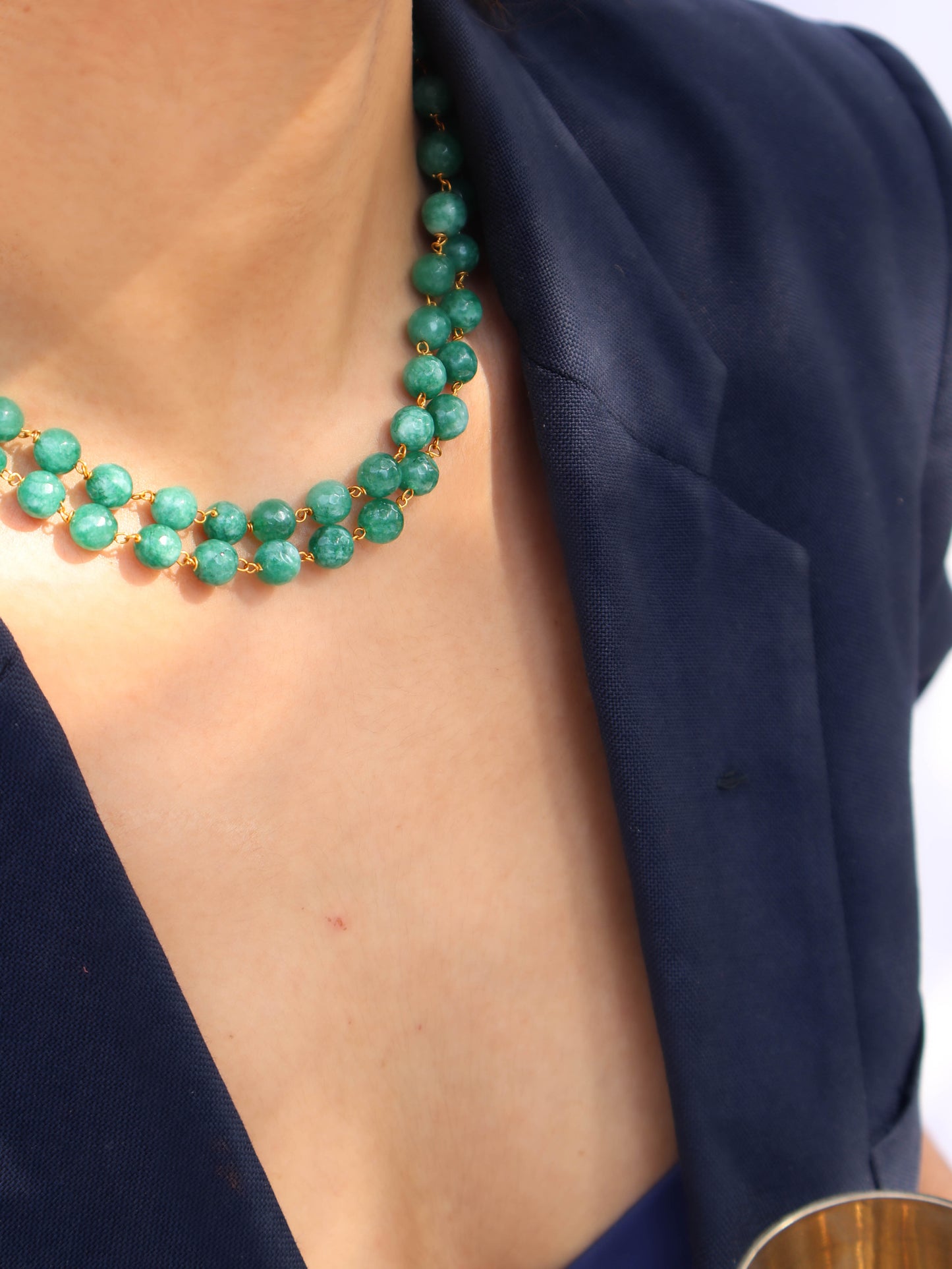 Lima Green Necklace