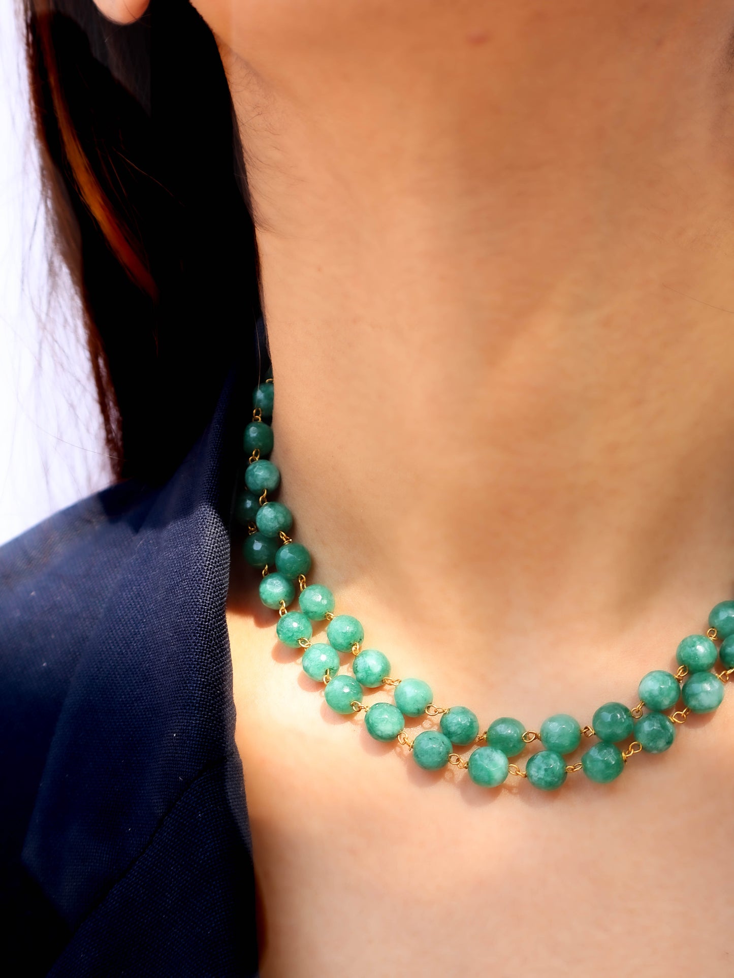 Lima Green Necklace