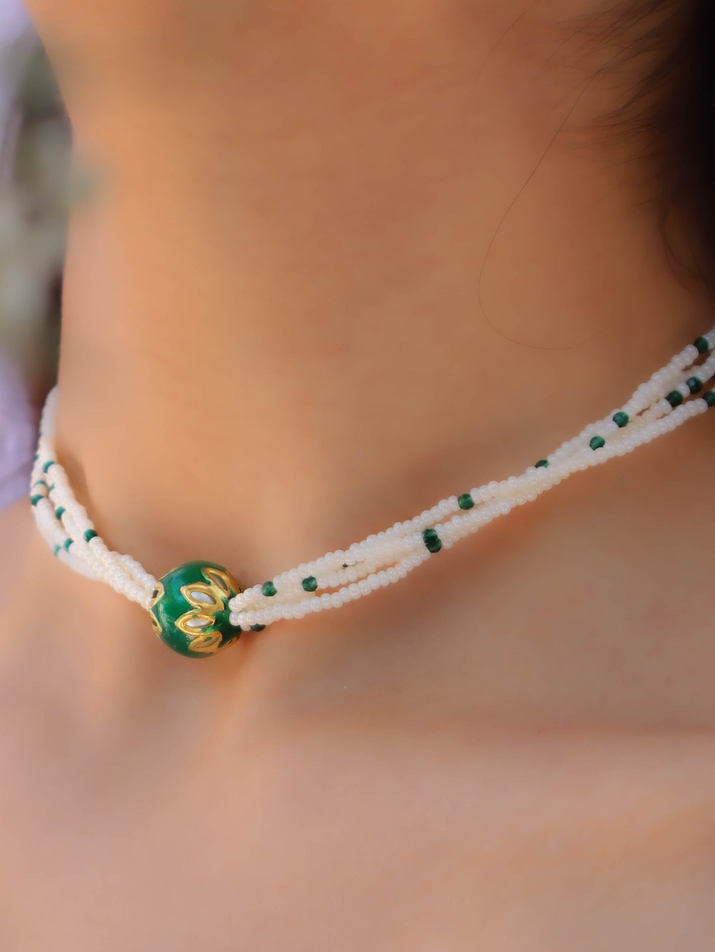 Unira Meenakari Choker Necklace