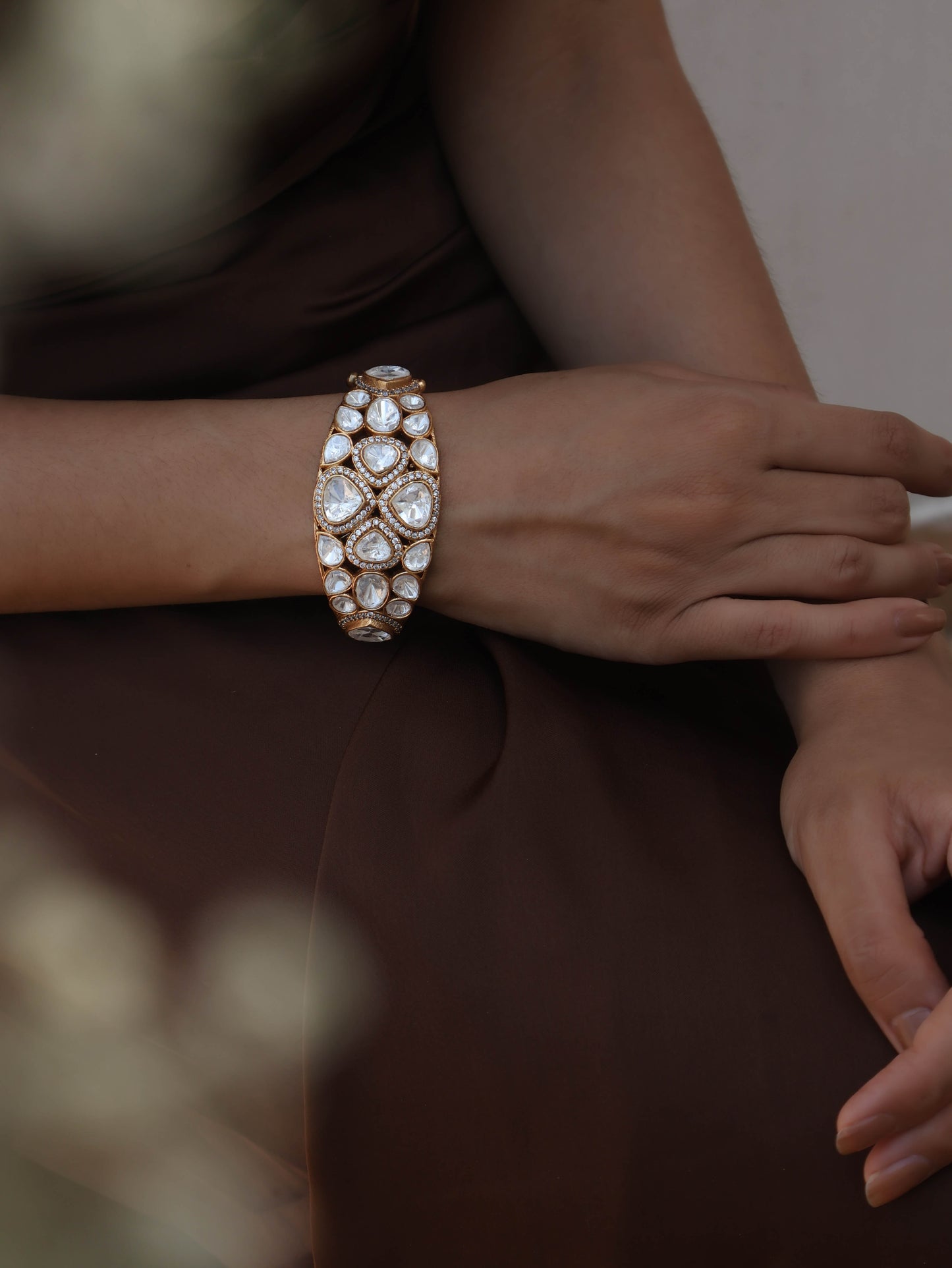 Faiza Polki Bracelet