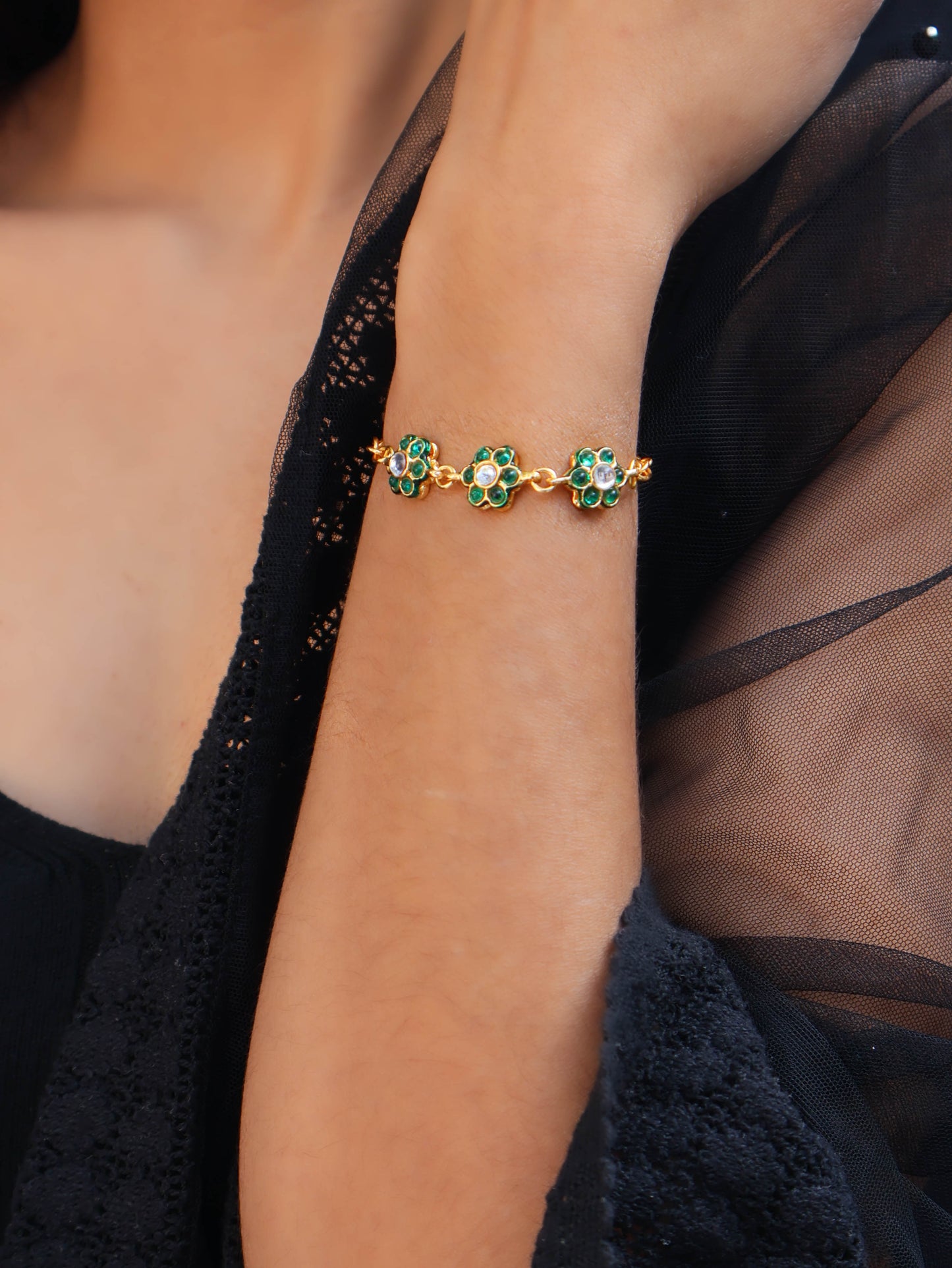 Isra Green Bracelet