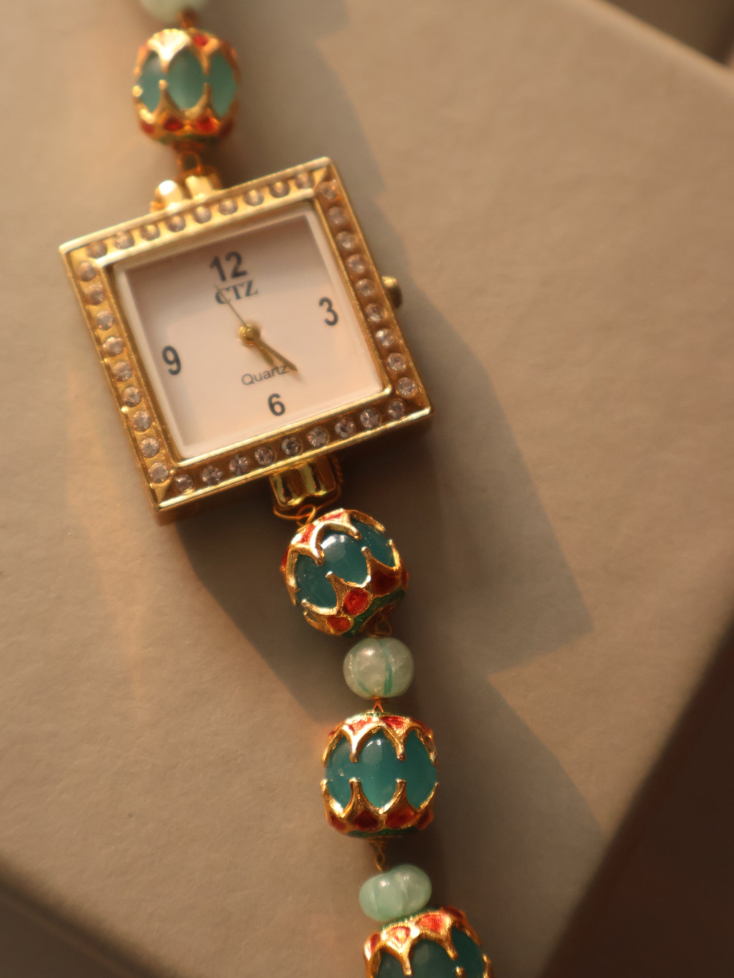 Hazeera Turquoise Wrist Watch