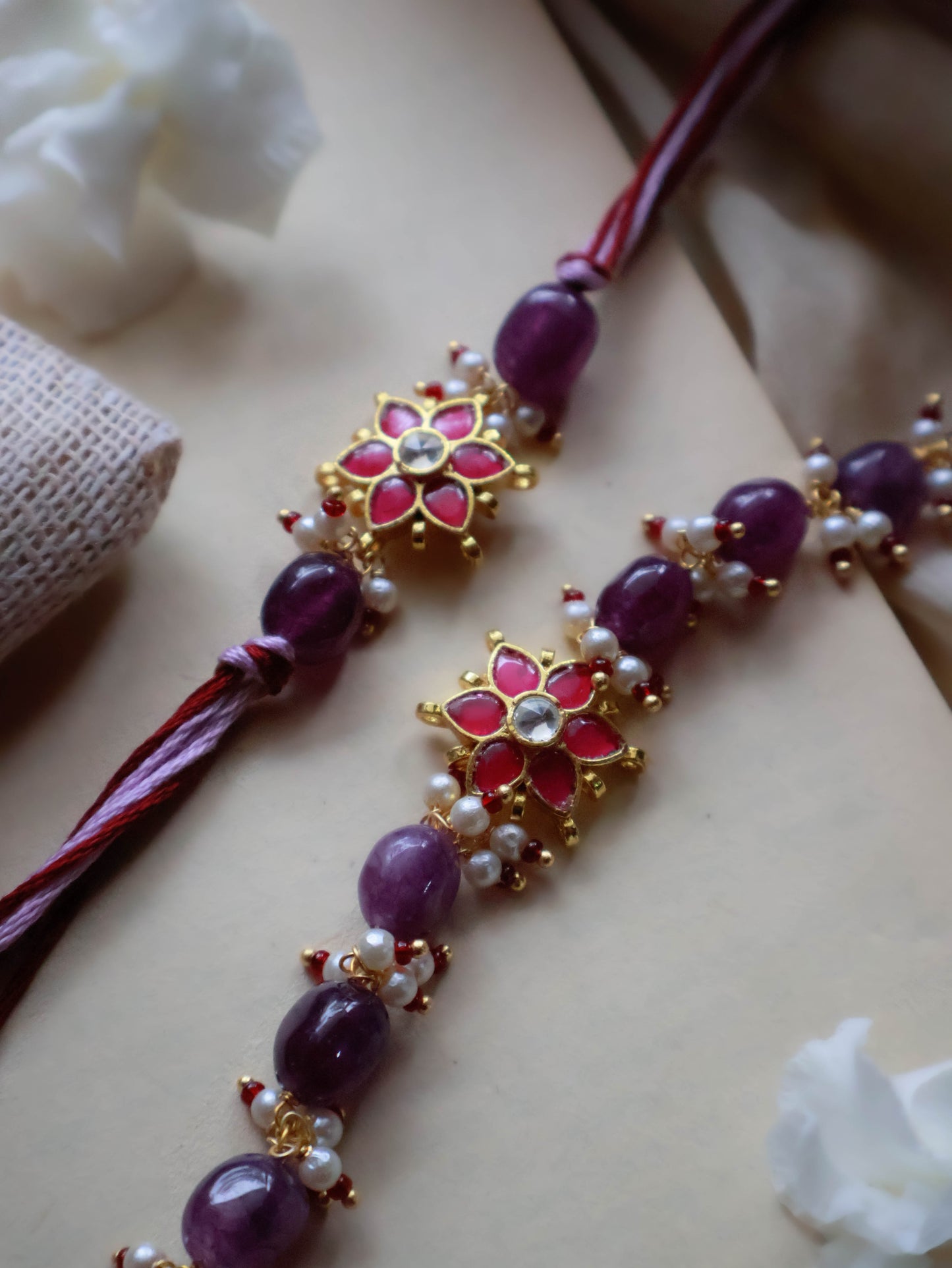 Lego Purple Rakhi-Lumba Set