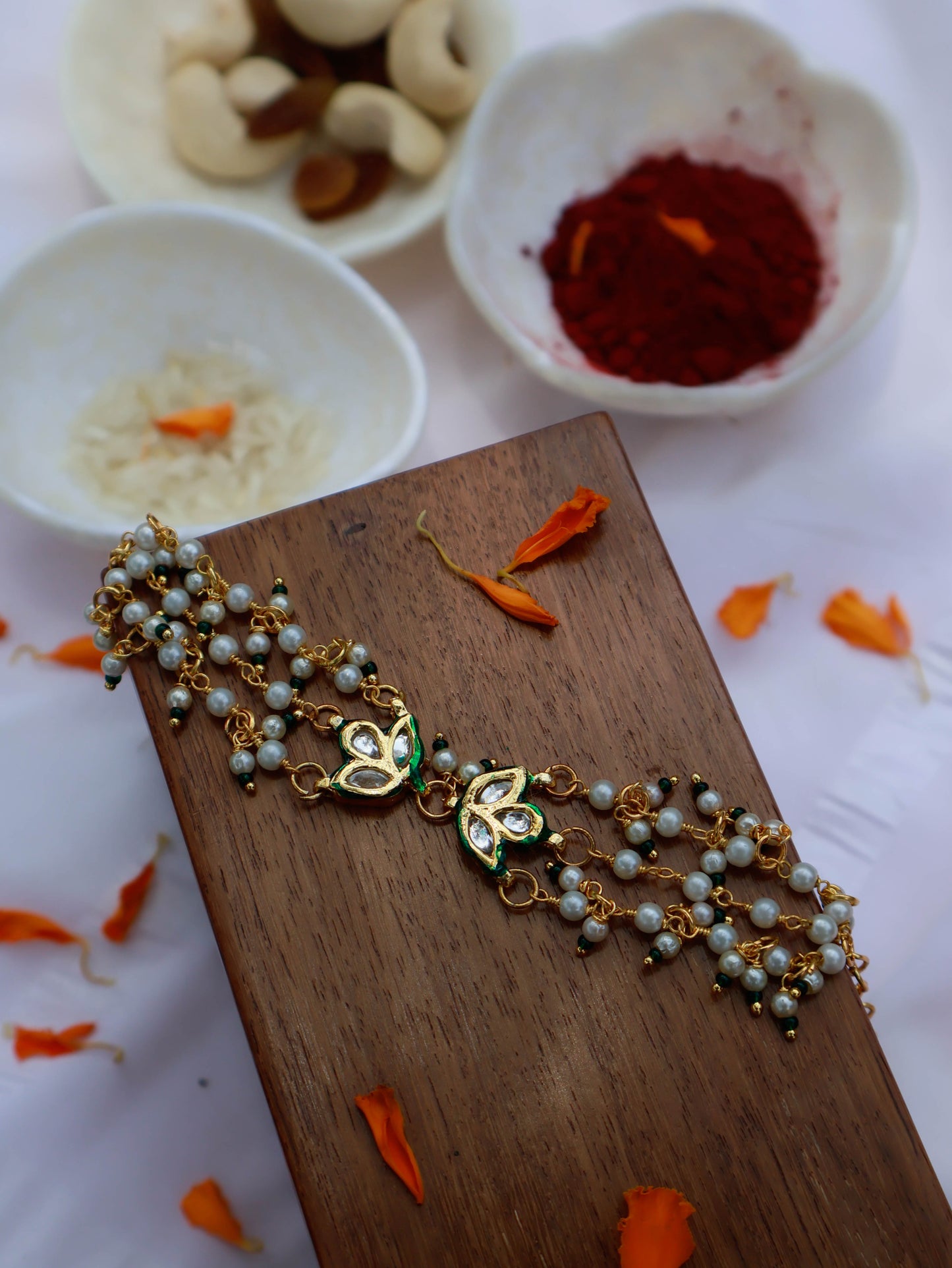 Seerat Kundan Green Lumba