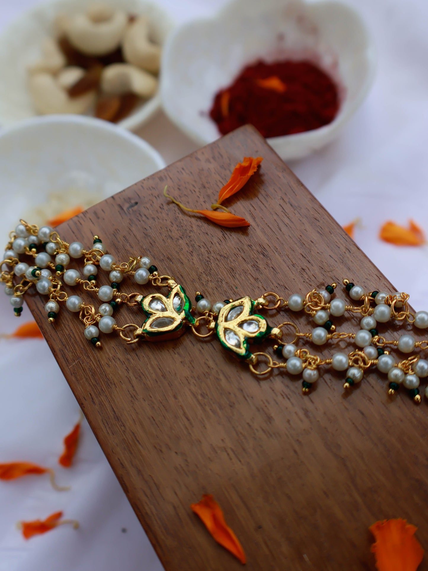 Seerat Kundan Green Lumba