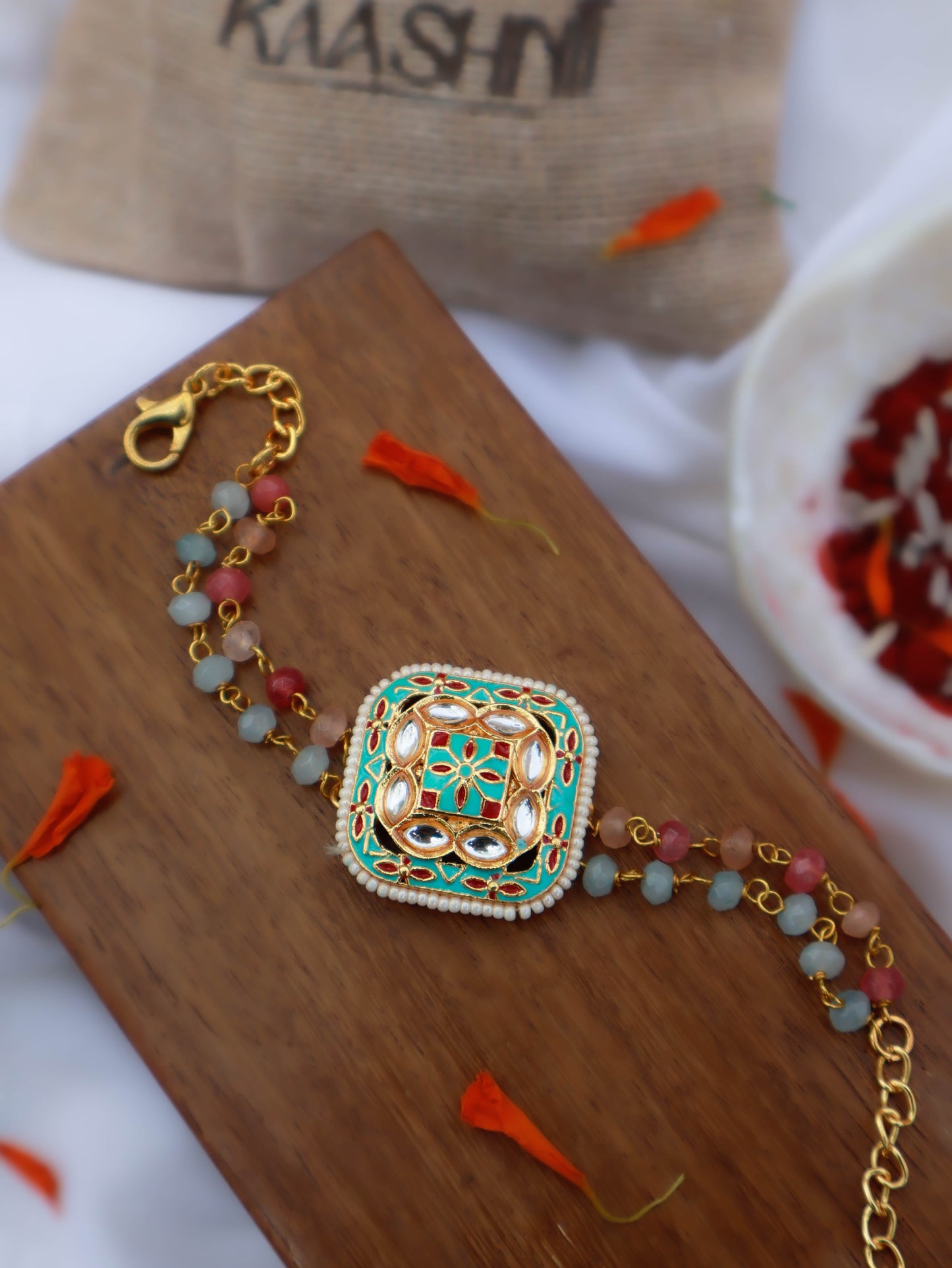 Ritik Multicolored Meenakari Lumba