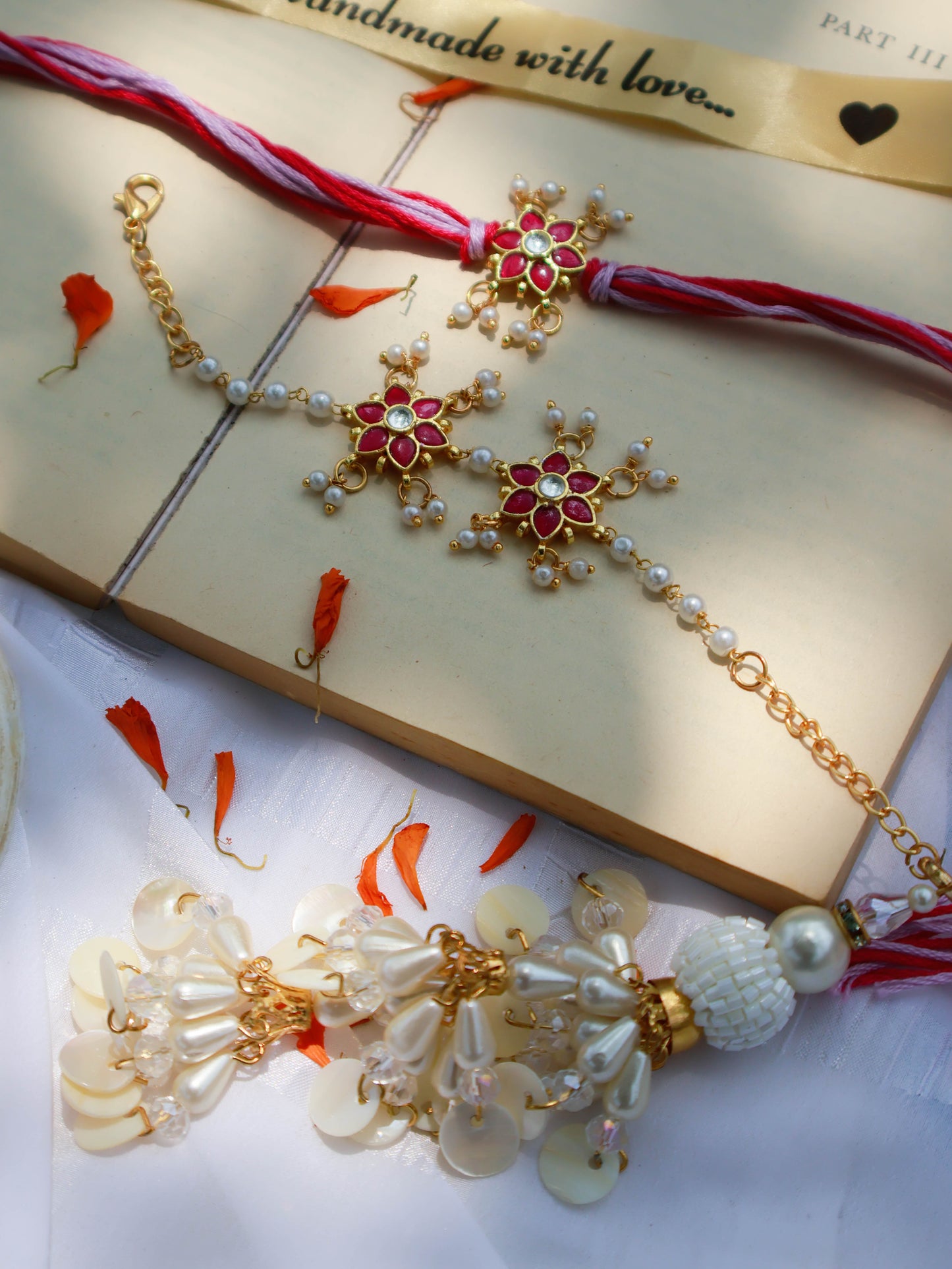 Ijay Kundan Rakhi Lumba Set