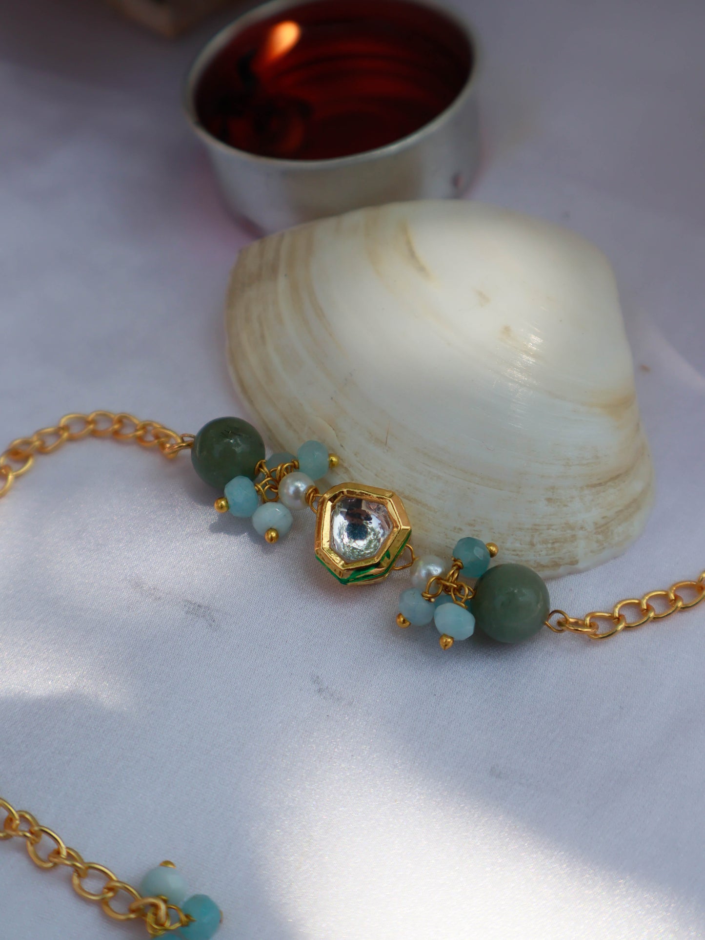 Ibhan Kundan Lumba Bracelet