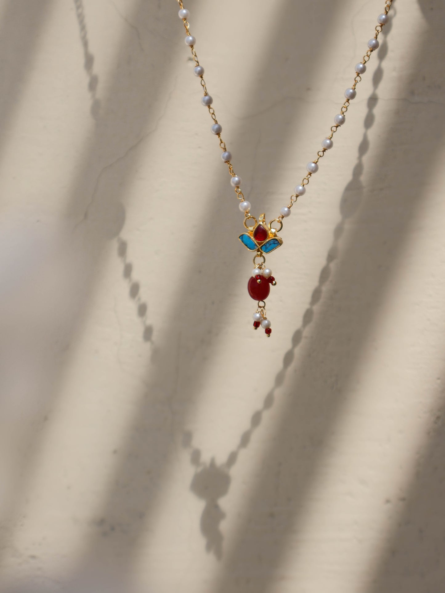 Railey Turquoise Pendant Necklace