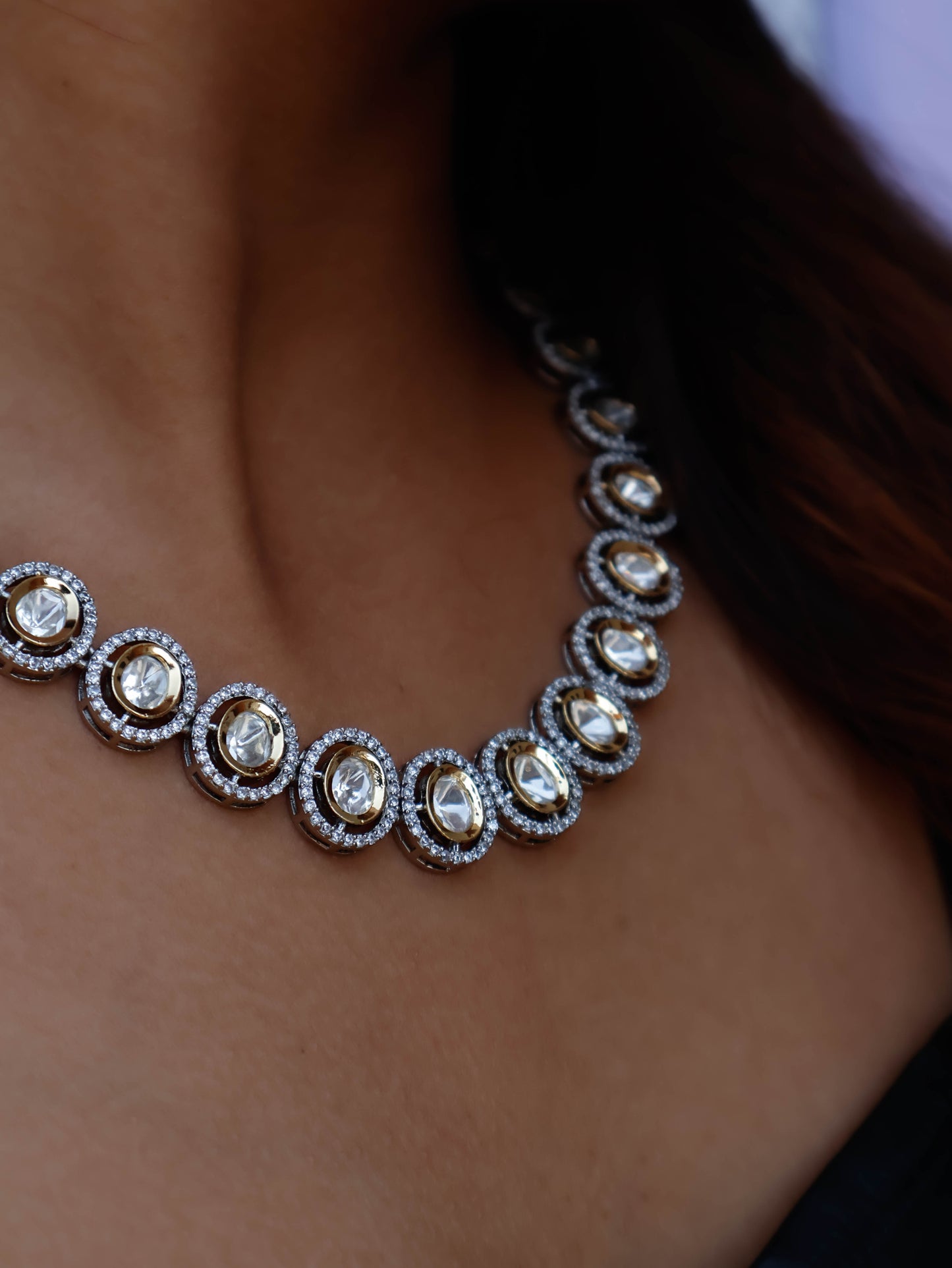 Elora Polki Necklace Set