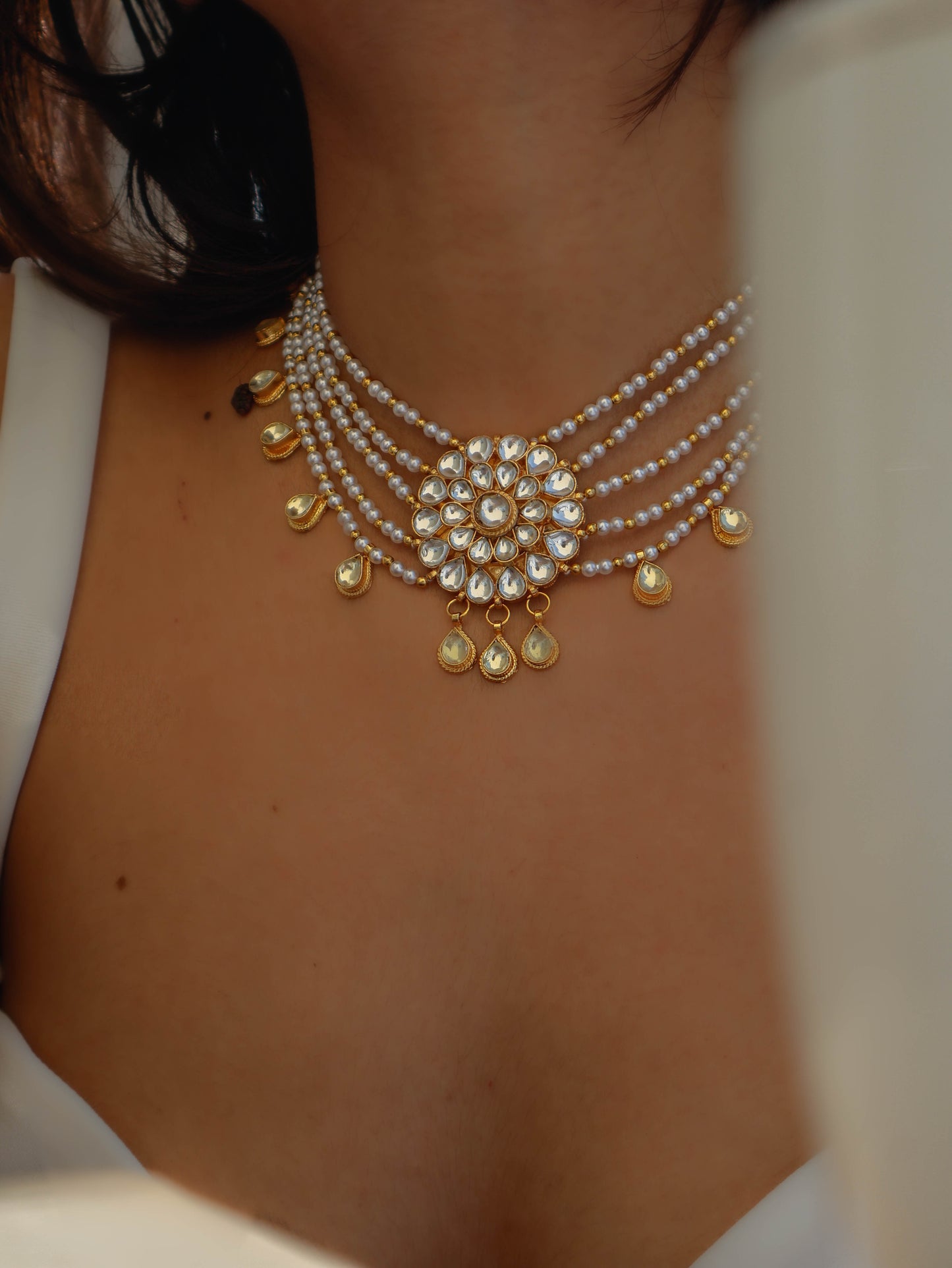 Vega Kundan Choker Necklace
