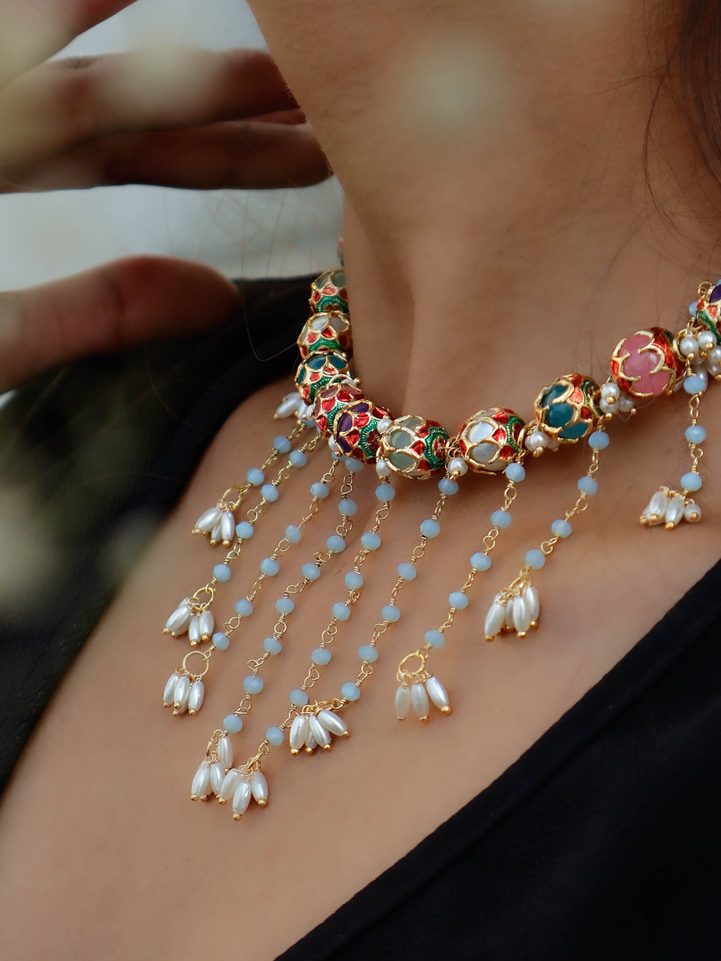 Jhanvi Multicolored Necklace