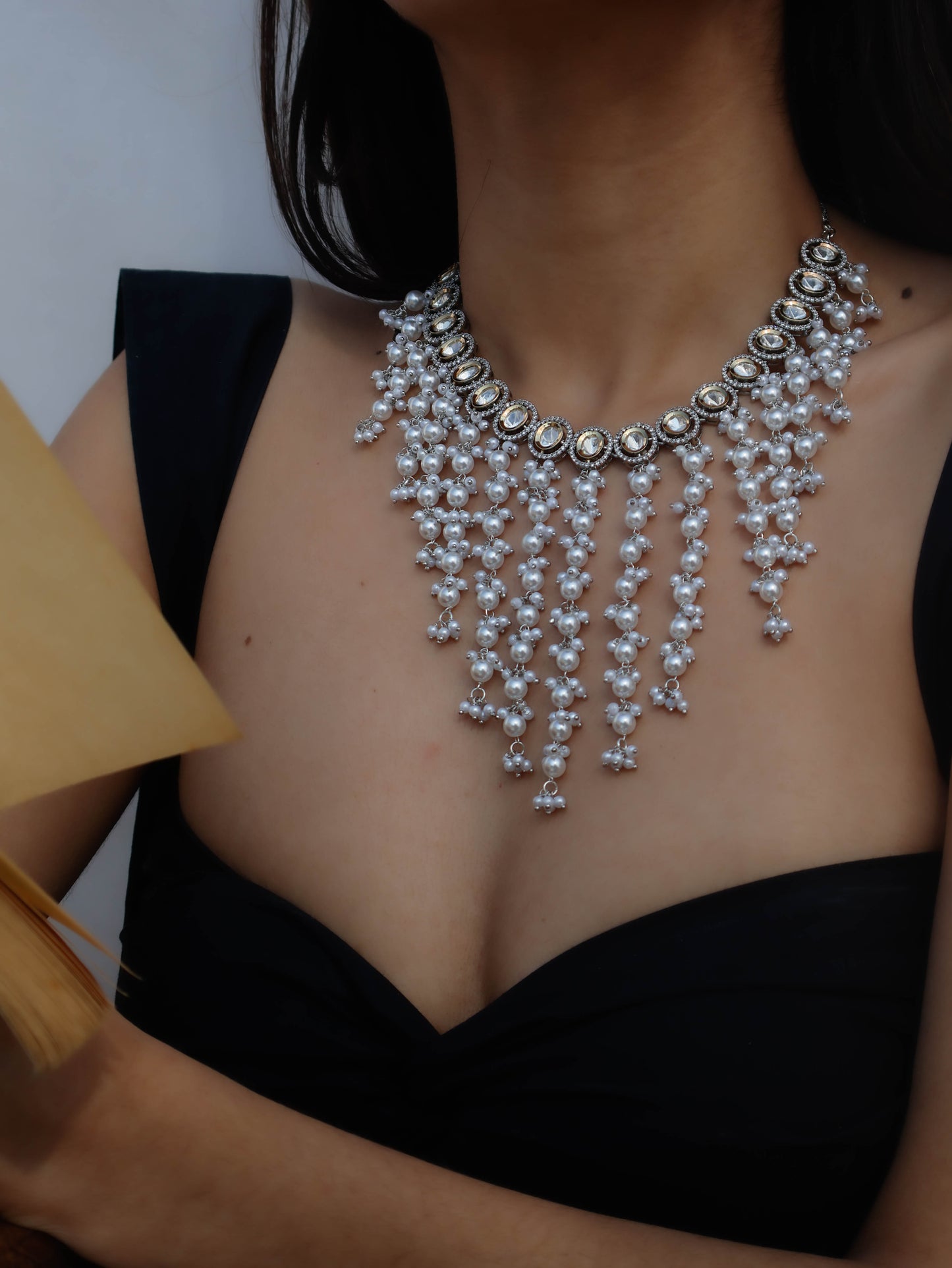 Barkha Polki Pearl Necklace