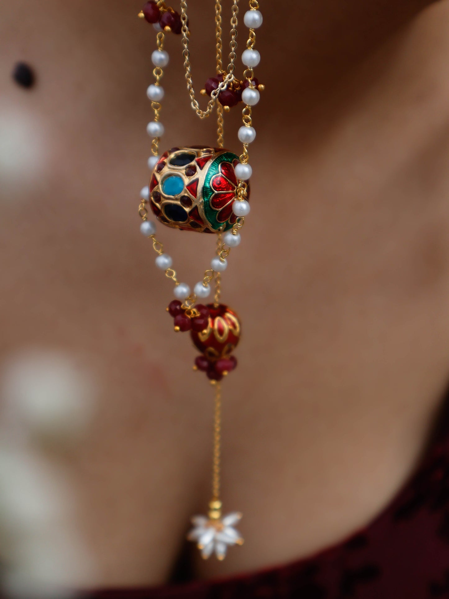 Reyhna Navrattan Long Boho Earrings