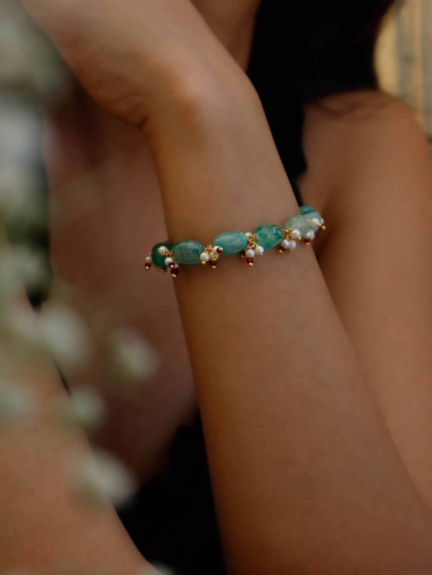 Shrenu Mint-Green Bracelet
