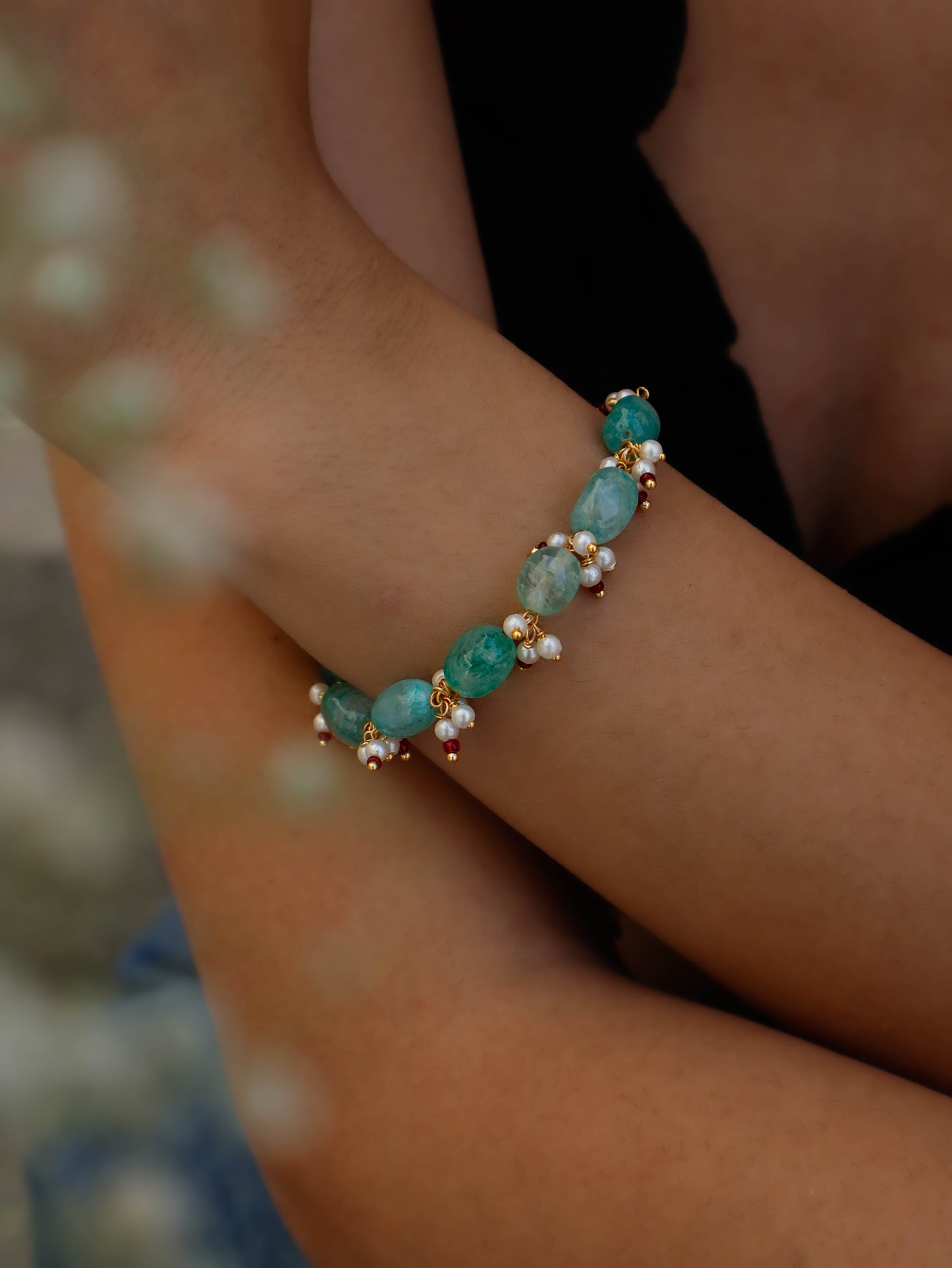 Shrenu Mint-Green Bracelet