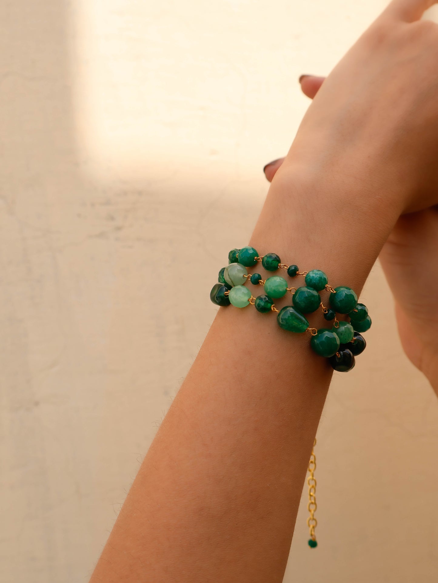 Devisha Green Bracelet