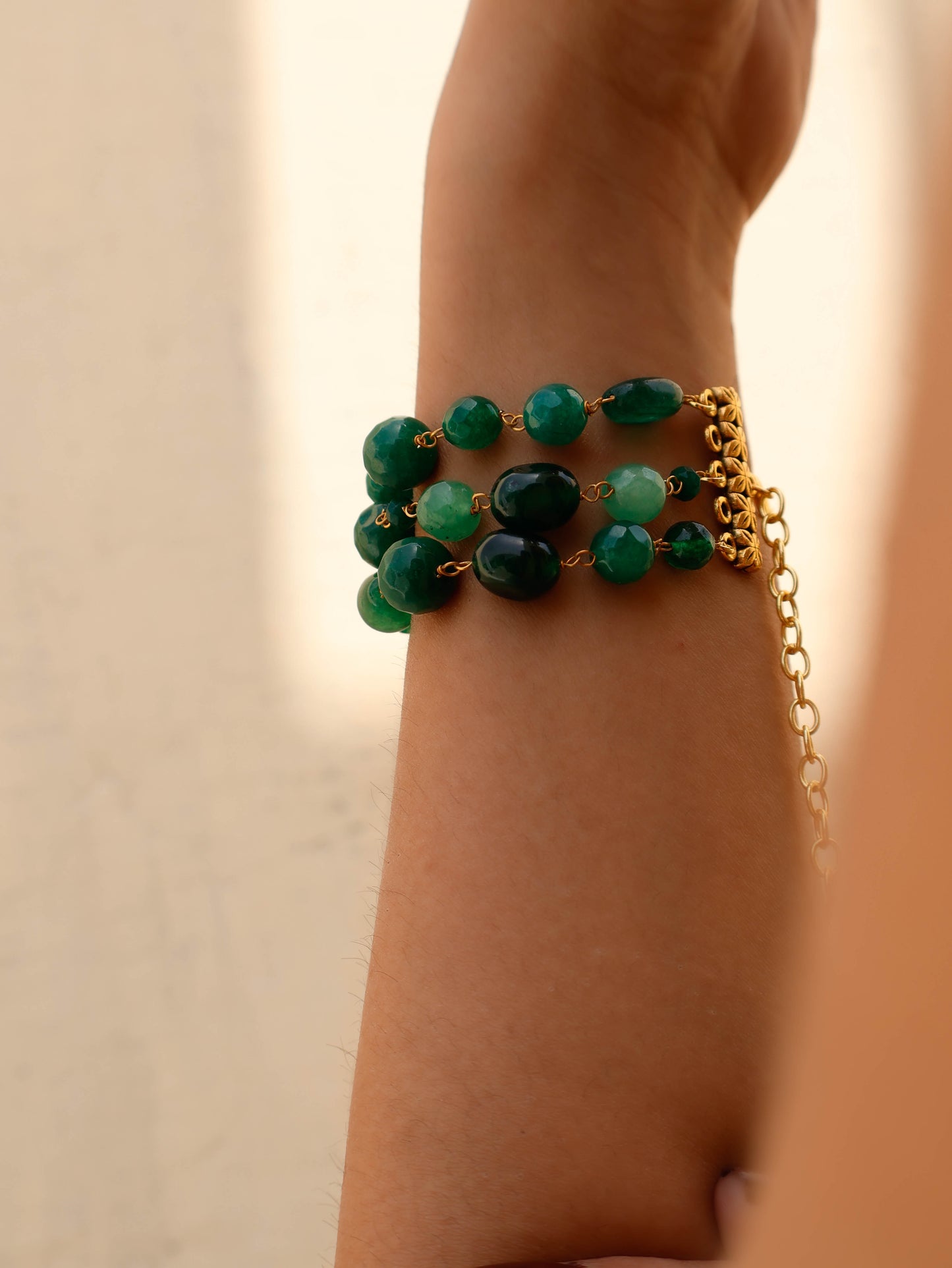 Devisha Green Bracelet