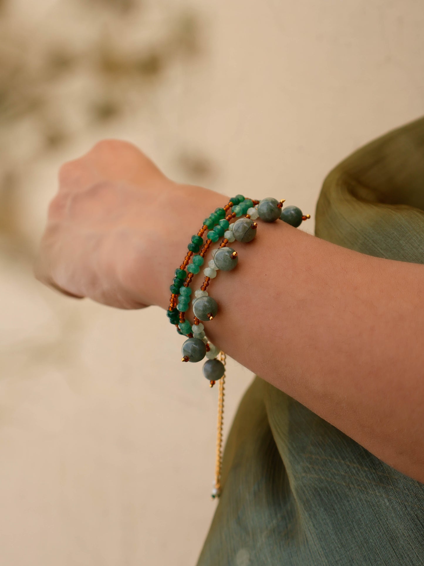 Tilly Green Bracelet