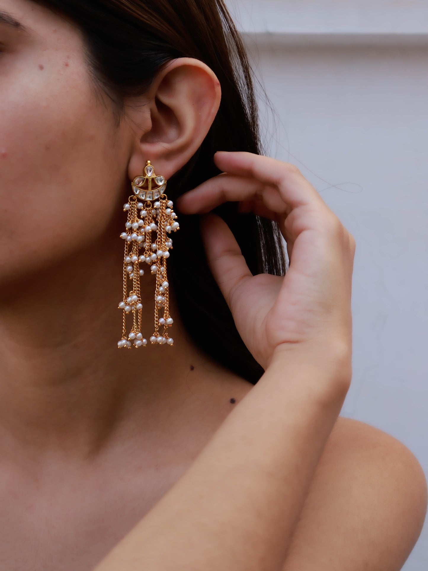 Salvi Kundan Earrings
