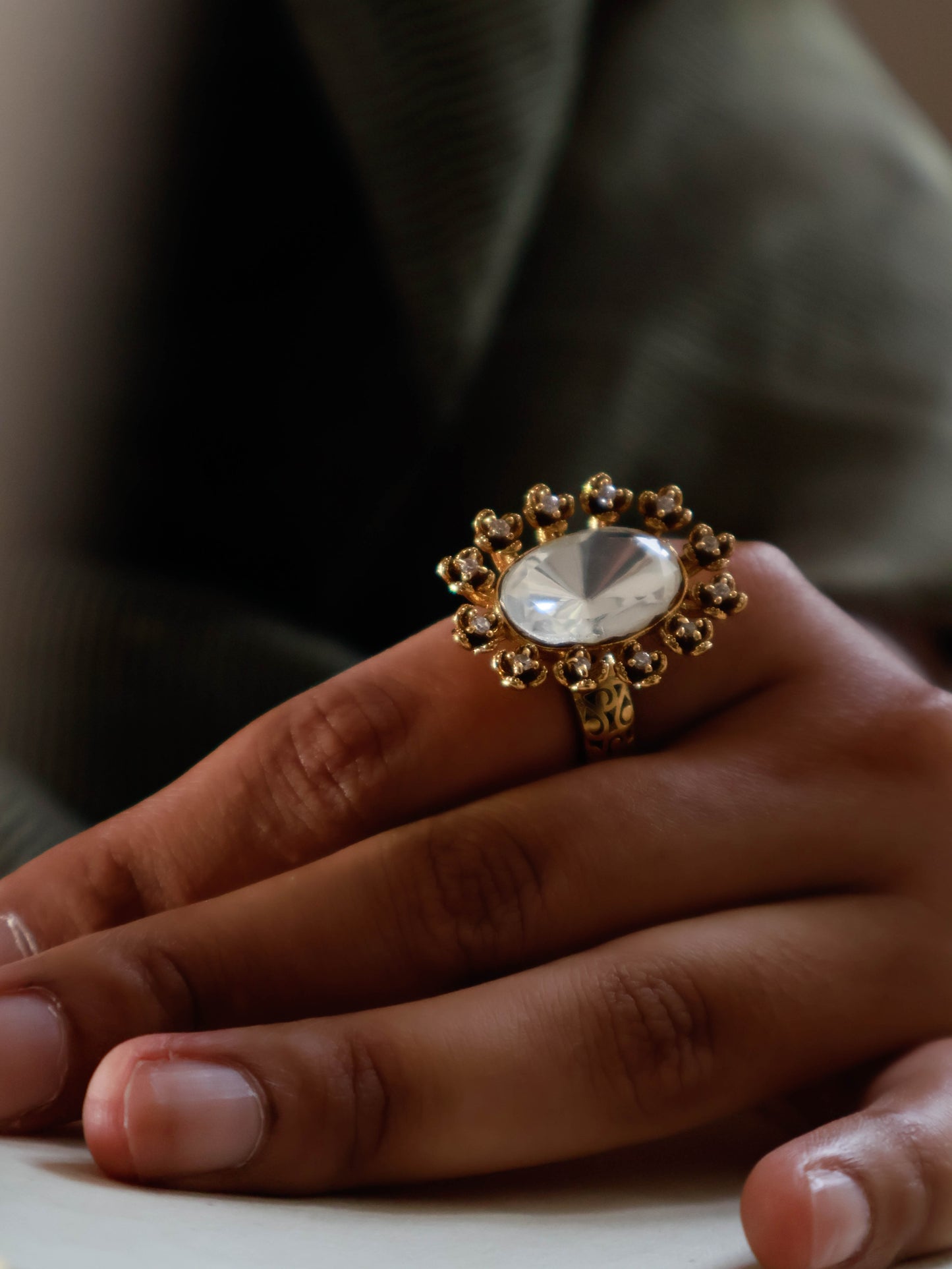 Mavis Polki Ring