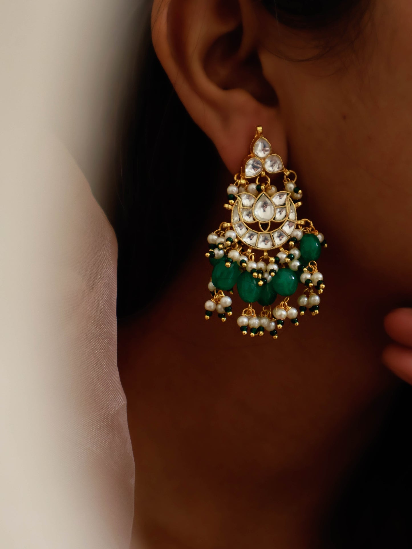 Hiral Kundan Earrings