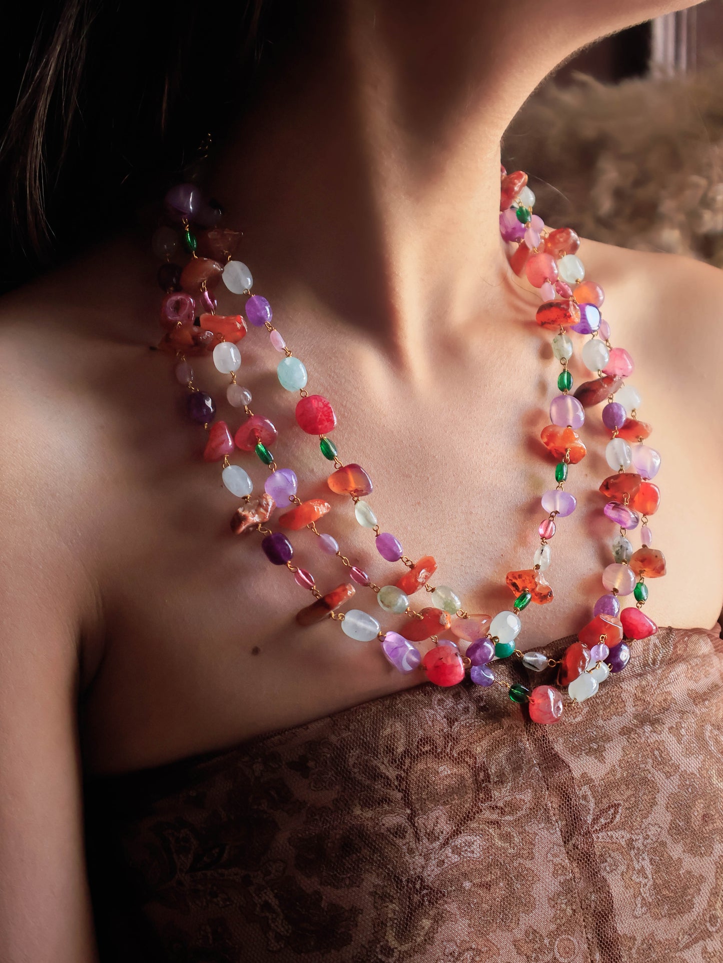 Azam Multicolored Necklace