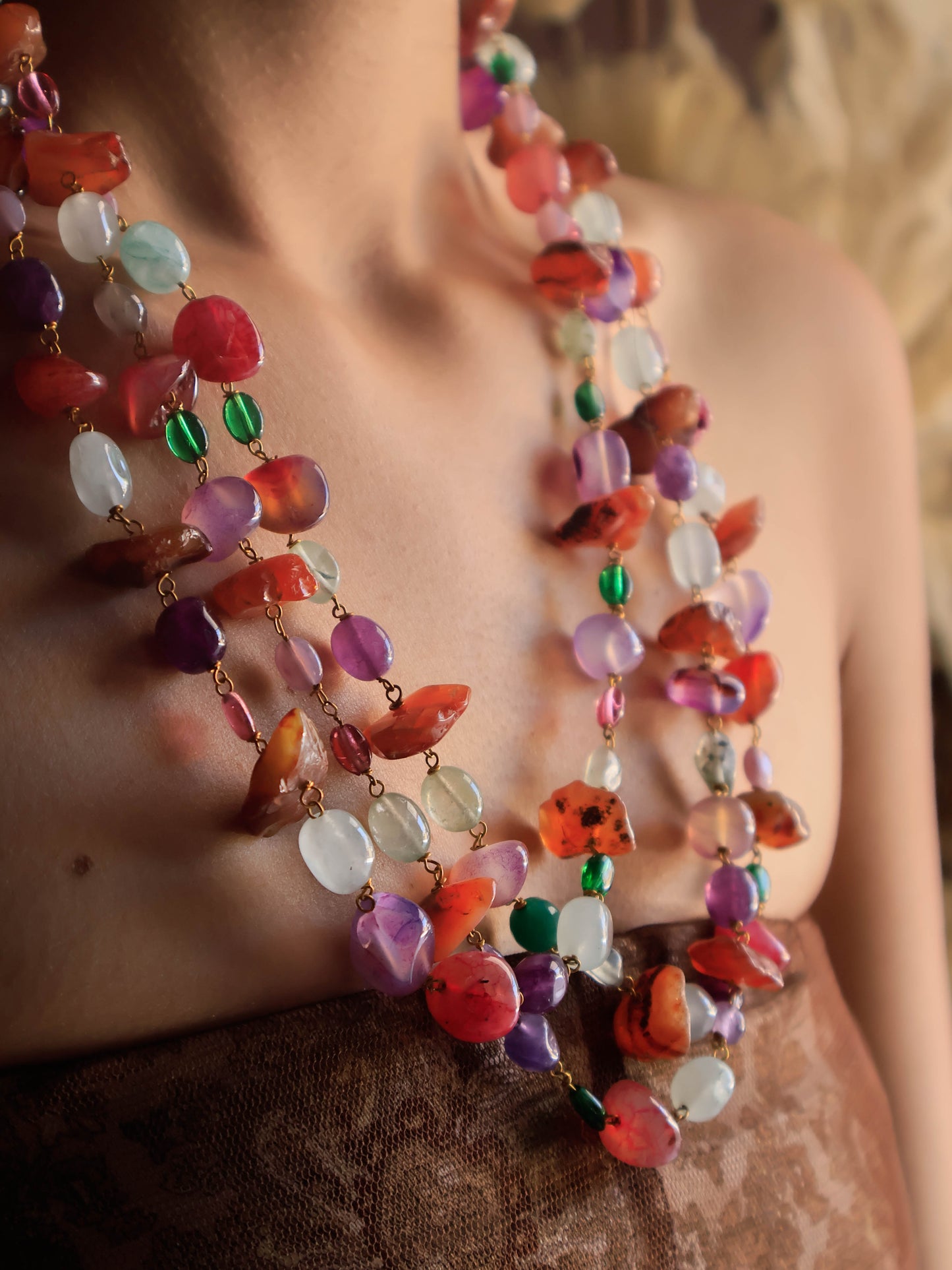 Azam Multicolored Necklace