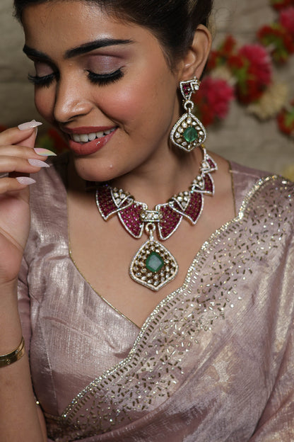Anvita Polki Necklace Set