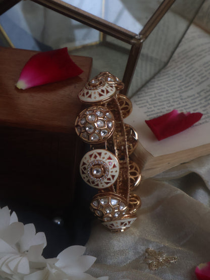 Sunehri Polki Bangle