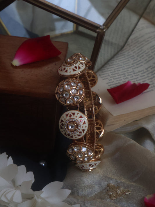 Sunehri Polki Bangle
