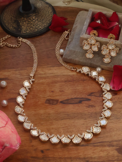 Ronak Polki Necklace Set