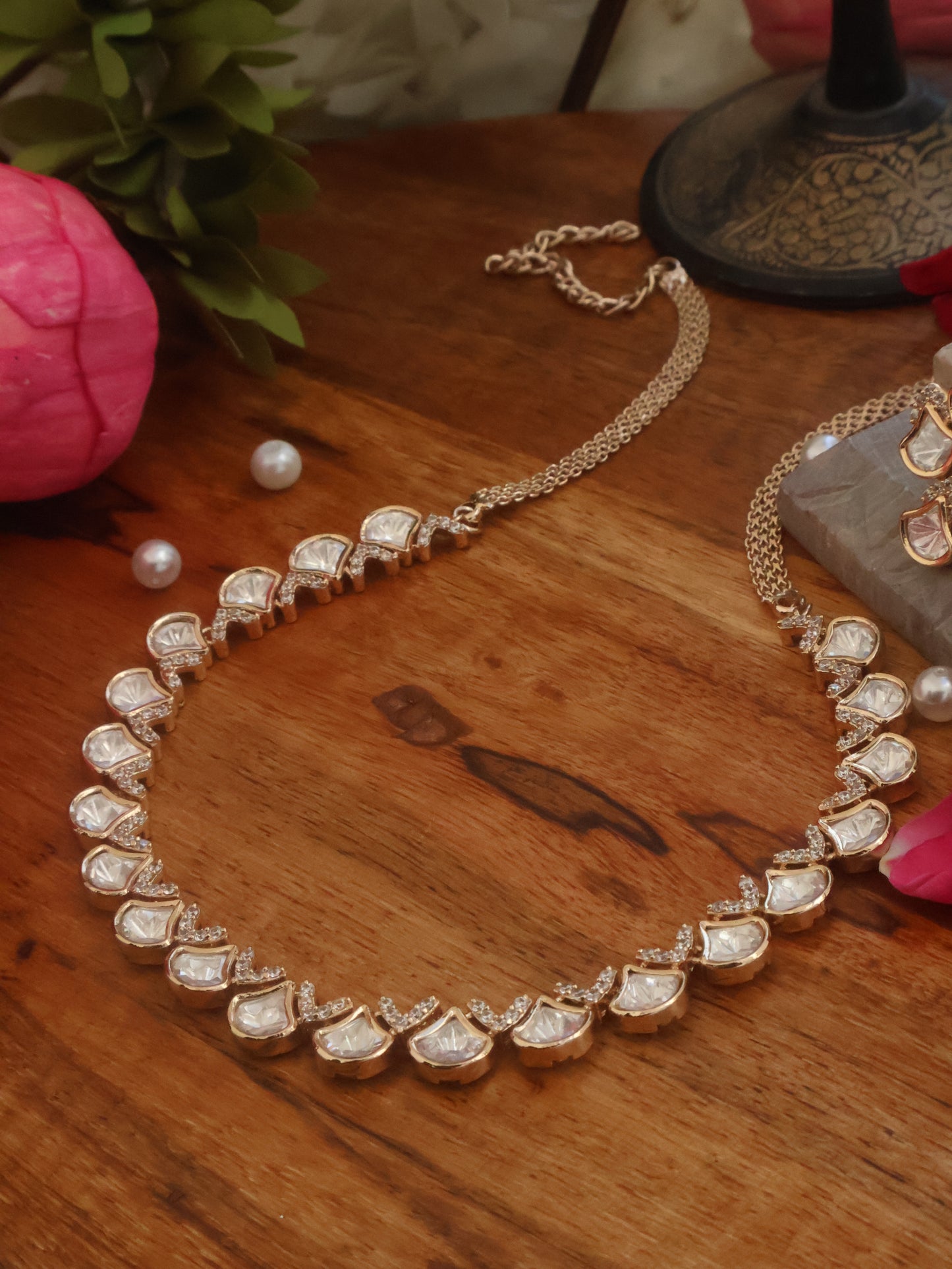 Ronak Polki Necklace Set