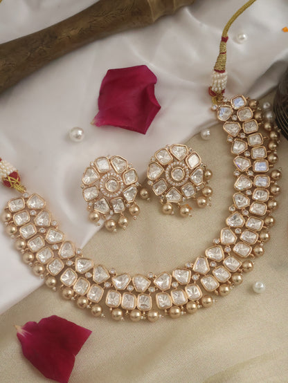 Afsana Polki Necklace Set
