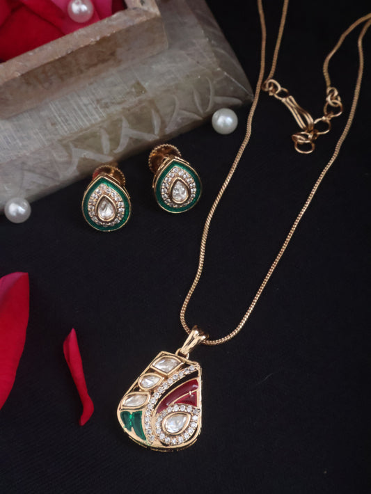 Mehak Pendant Necklace Set