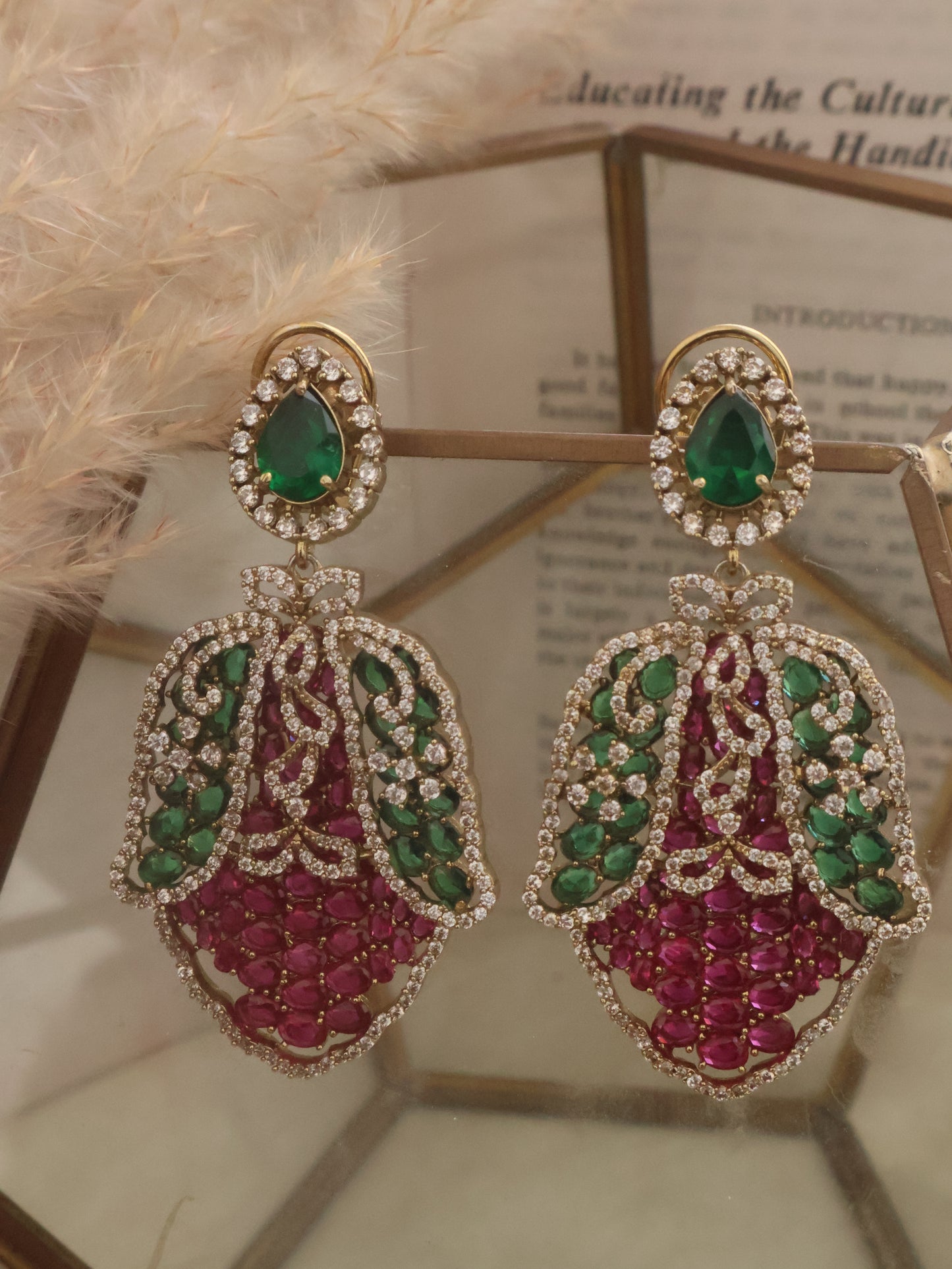 Faiza Victorian Earrings