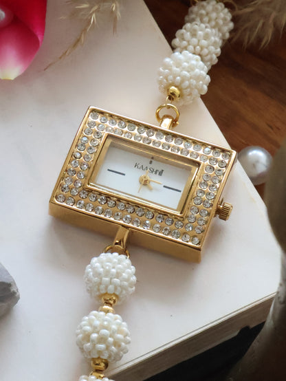 Pearl Wrist Watch