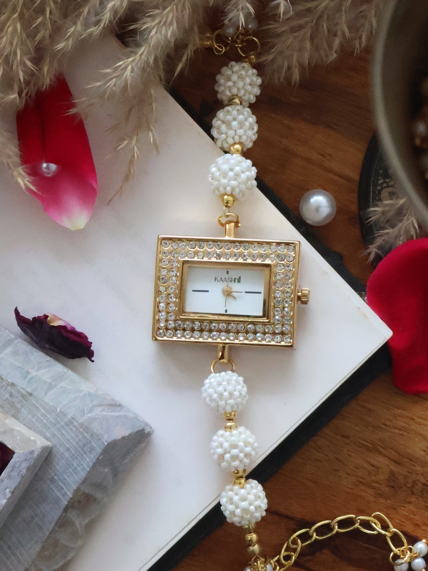 Pearl Wrist Watch