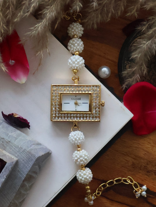 Pearl Wrist Watch