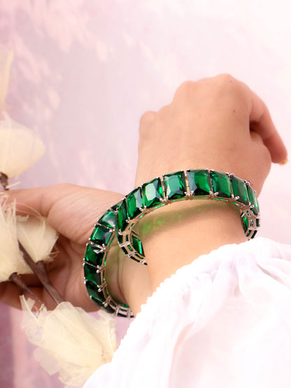 Rista Green Bangles - Pair of 2