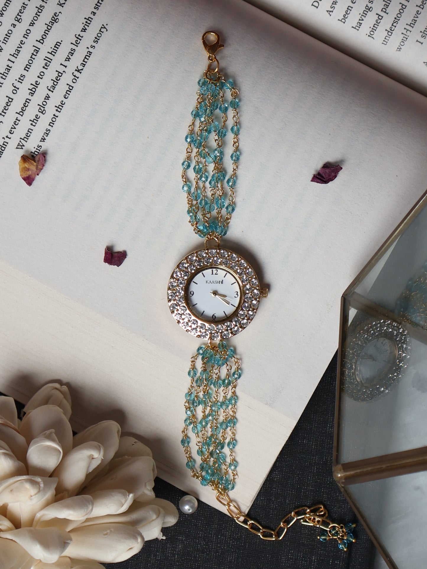 Nish Turquoise Wrist Watch