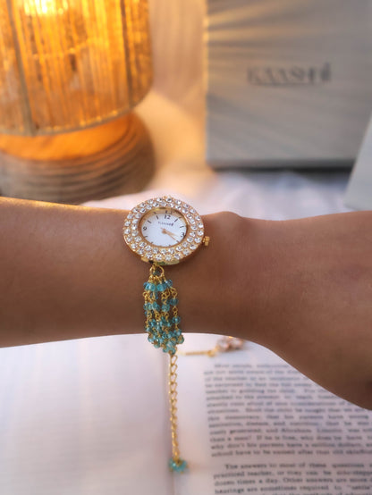 Nish Turquoise Wrist Watch